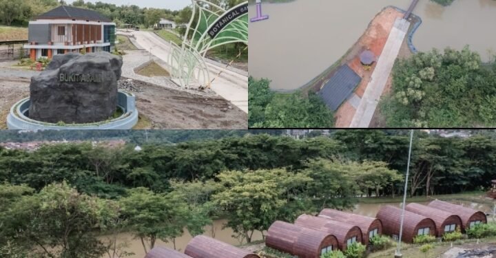 Wujudkan Kota Wisata, Bukit Asam (PTBA) Bangun Botanical Garden di Lahan Bekas Tambang
