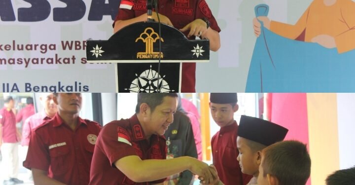Bukti Nyata Kepedulian Sosial Lapas Bengkalis Gelar Khitanan Massal