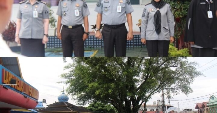 Apel Pagi Penutup Tahun 2024, Kepala Pengamanan Lapas Pekanbaru Sampaikan Beberapa Hal Penting