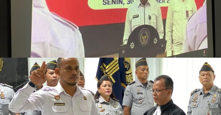 Resmi Dilantik, Kalapas Lubuk Pakam Kini Menjadi Kabid Pembimbingan