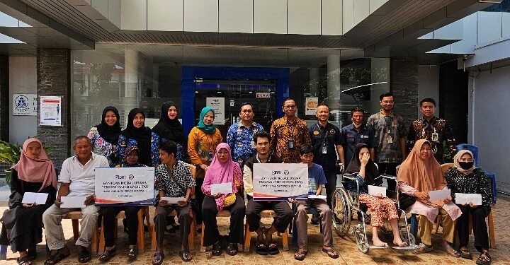 BRI BO Ketapang Melalui YBM Ikut Andil Dalam Program Dinsos Untuk Penyandang Disabilitas di Ketapang
