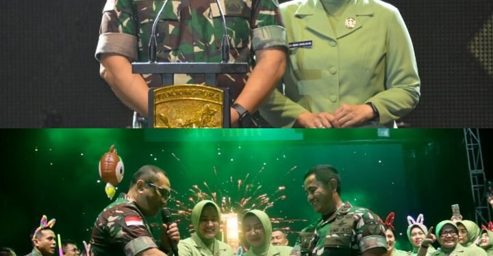 Perayaan Tahun Baru 2025 Semarakkan Prosesi Lepas Sambut Pangdam XII/Tpr