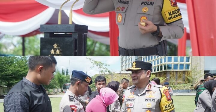 Kapolda Kalbar Irjen Pol. Pipit Rismanto, Pimpin Kenaikan Pangkat  Personil Polri Periode 1 Januari 2025 