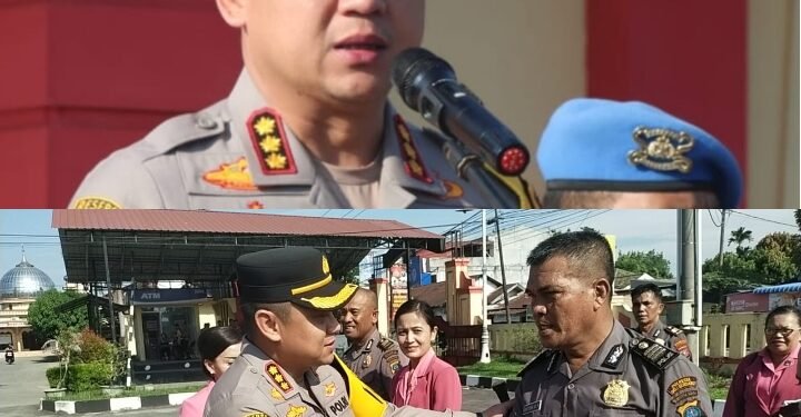 71 Personil Polresta Deli Serdang Mendapatkan Kenaikan Pangkat Setingkat Lebih Tinggi