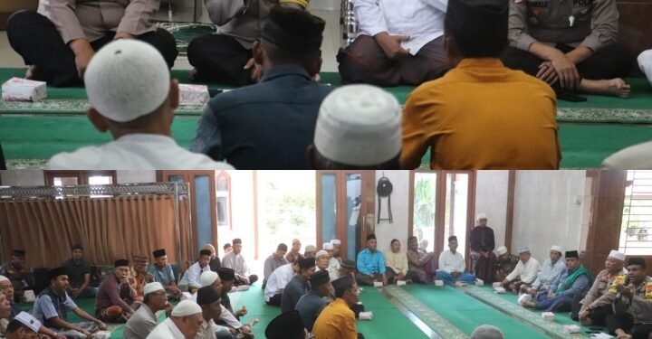Pesan Kapolres Langkat di aAwal Tahun 2025 Saat Jum’at Curhat
