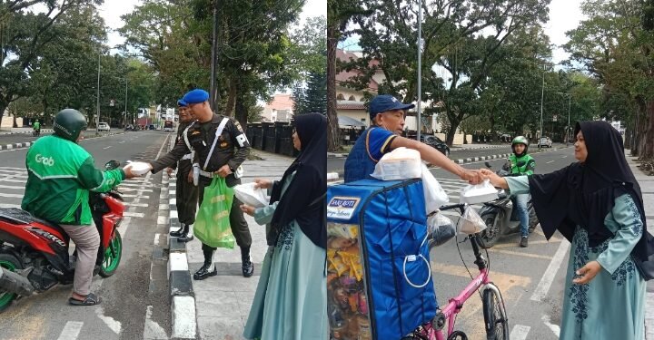 Jum’at Pertama diawal Tahun 2025 Personel Denpom I/5 Medan Terus Berbagi