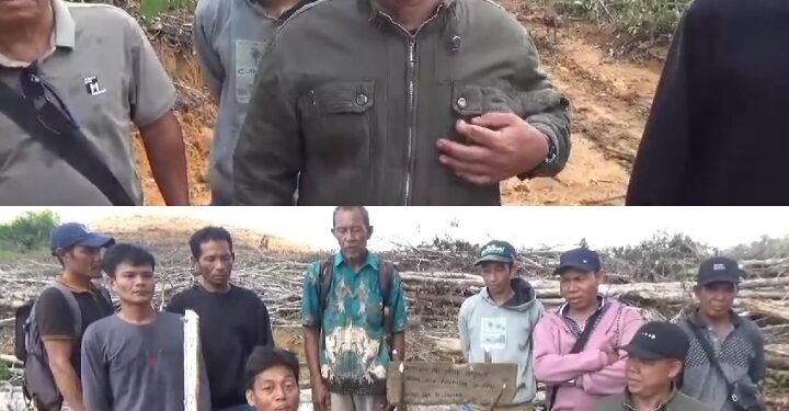 Perusakan Lahan Masyarakat Oleh PT SMS di Akui Operator Alat Berat Atas Perintah Pimpinannya