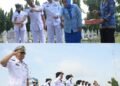 Lanal Palembang Gelar Ziarah di TMP Ksatria Ksetra Siguntang