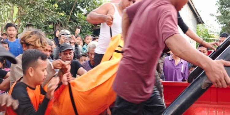 Tragis, Pemuda di Medan Tewas Hanyut di Sungai 