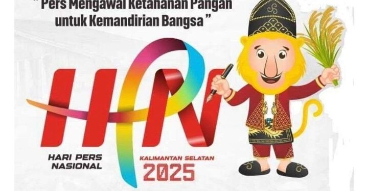 Siap Digelar di Kalsel, Ini Logo HPN 2025 Beserta Maknanya