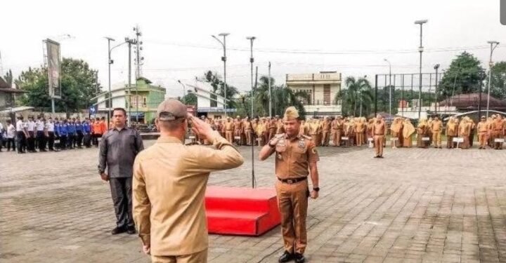 Pemkab Empat Lawang Gelar Apel Patriotik Awal Tahun 2025