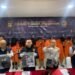 Subdit III Jatanras Polda Sumsel Berhasil Meringkus Tujuh Dari Sembilan Komplotan Pelaku Pencurian Minimarket di Palembang