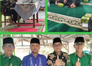 Antusias Warga Menghadiri Pengajian Rutin PCM Tapung.