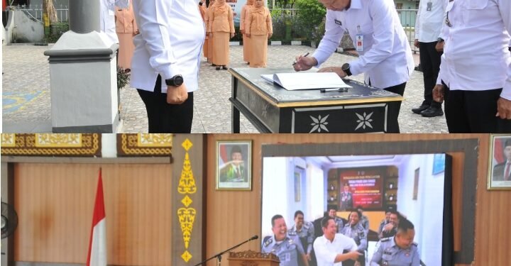 Sertijab Kalapas Bengkalis: Muhammad Lukman Resmi di Gantikan Kriston Napitupulu 