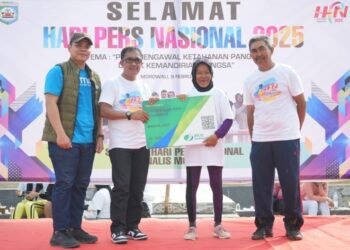Pj Bupati Morowali, Yusman Mahbub Resmi Membuka Perayaan HPN 2025