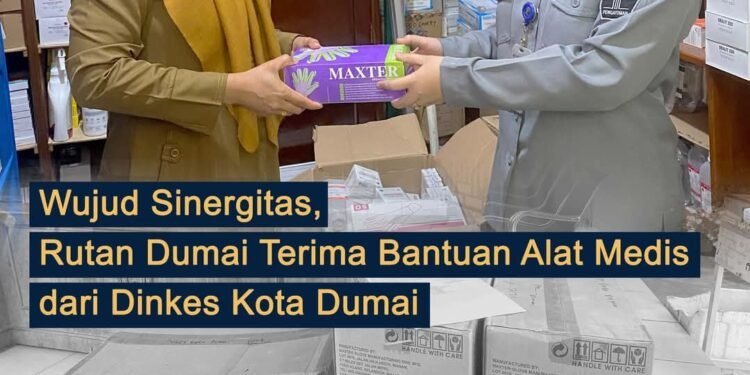 Dinkes Kota Dumai Beri Bantuan Alat Medis Rumah Tahanan Negara Rutan Kelas llB Dumai