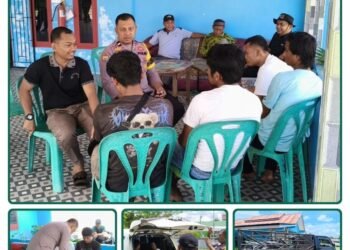 Bhabinkamtibmas Polsek Tapung Hilir Bergerak Cepat, Amankan Pelaku Pencurian Brondolan di Kebun Plasma