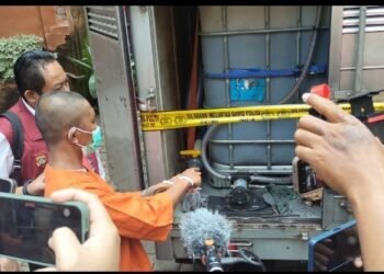 Salah Gunakan 1,4 Ton Solar Bersubsidi, Polda Bali Amankan Pria Asal Lombok Di Gunaksa.