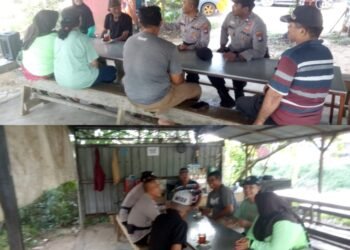 Polsek Sungai Beduk Rutin laksanakan Jum’at Curhat Kamtibmas Tampung Aspirasi Masyarakat