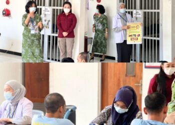 Wujudkan Pemasyarakatan Sehat, Rutan Batam Gelar Layanan Mobile VCT HIV dan Sifilis Bagi Warga Binaan