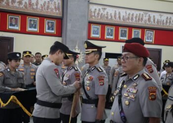 Polda Bali Laksanakan Serah Terima Jabatan Pejabat Utama Polda Bali