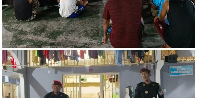 Tindak Lanjuti Perintah Lisan Bapak Kakanwil Direktorat Jenderal Pemasyarakatan Riau, Lapas Selatpanjang laksanakan  Razia Blok Hunian Bersama APH Secara Serentak