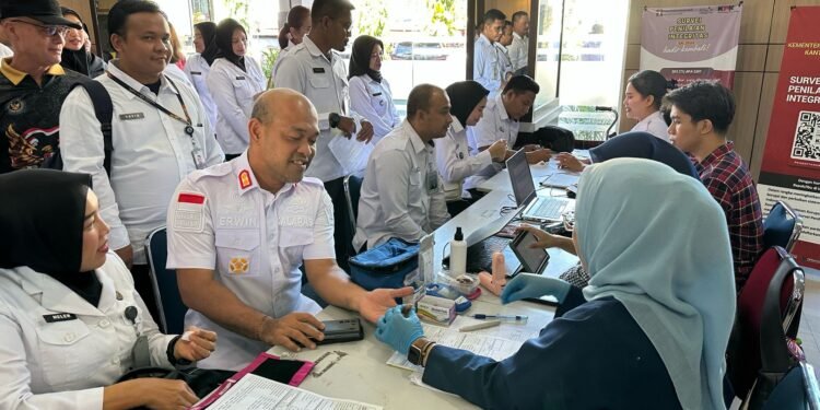 Semarak Peringatan HBP Ke-61, Lapas Pekanbaru Ikuti Aksi Donor Darah