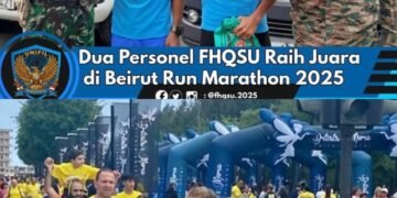 Dua Personel FHQSU Raih Juara di Beirut Run Marathon 2025
