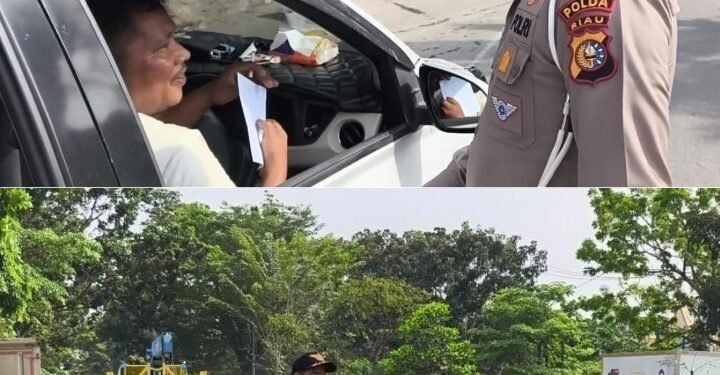 Kasubdit Gakkum Polda Riau Pimpin Operasi Penumbar: Fokus Penegakan Hukum, Keselamatan Pengemudi, dan Pemeriksaan Kondisi Kendaraan