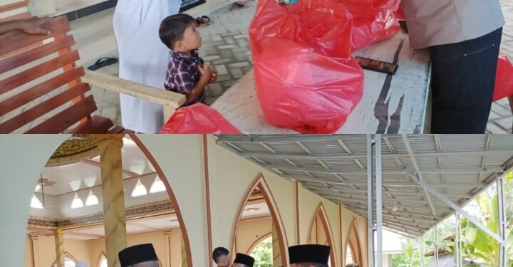 Peduli Sesama Polres Pelalawan Bagikan Ratusan Paket Nasi Kotak Kepada Masyarakat.