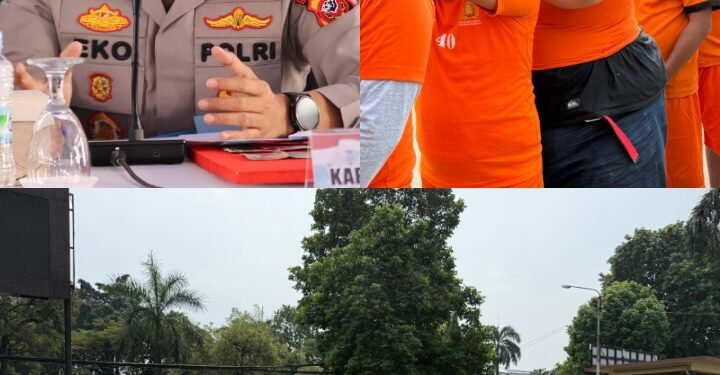 Polres-Polresta Bogor Gelar Konpers, Berantas Premanisme Kasus Perampasan Motor oleh Mata Elang