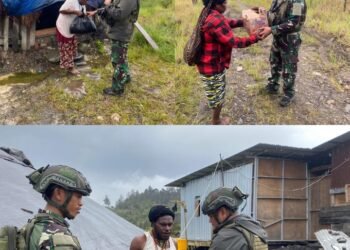 Safari Honai: Ketika Satgas TNI Membawa Harapan dan Senyuman untuk Kampung Kago