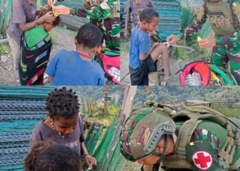 Bakti Nyata TNI di Ujung Negeri: Obati Warga Papua Tanpa Pamrih
