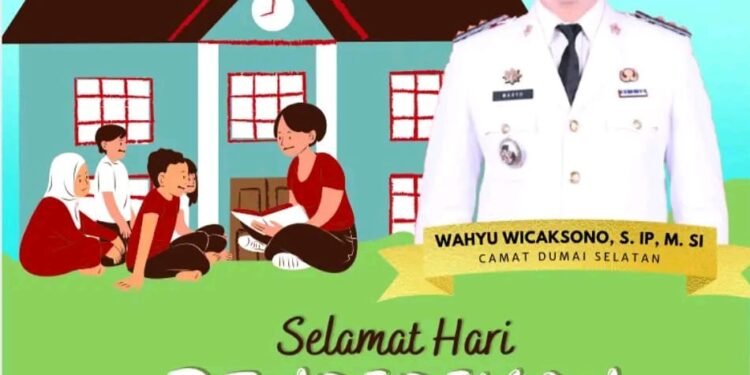 Camat Dumai Selatan Ajak Masyarakat Peringati Hardiknas 2025