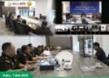 Kejari Dumai Ikuti Monitoring dan Evaluasi oleh Aswas Kejati Riau Secara Daring
