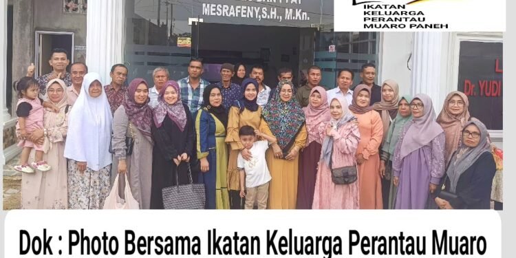 Pererat Silaturahmi, Mesrafeny,SH.,MKN Ketua IKPM Kota Pekanbaru Taja Halal Bihalal