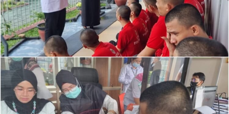 Lapas Pekanbaru Gelar VCT dan Cek Viral Load Bagi WBP