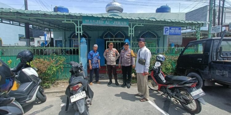 Polsek Dumai Kota Gelar Patroli Masjid untuk Ciptakan Kamtibmas Aman dan Kondusif