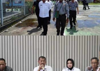 Tiba di Nabire, Dirjenpas Langsung Sambangi Petugas Lapas Yang Terluka.
