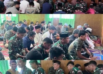Kebersamaan TNI dan Warga Warnai Hari Raya Idul Adha di Ujung Timur Nusantara
