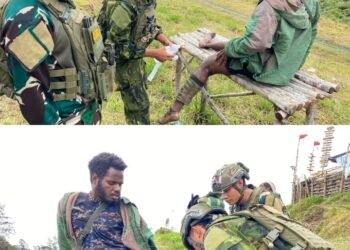 Luka di Ujung Timur, Sembuh di Tangan Prajurit: Kisah Kemanusiaan dari Pos TNI di Pintu Jawa