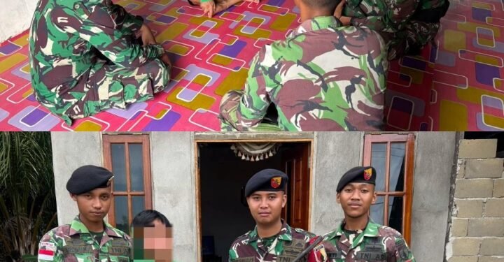 Satgas Pamtas Yonkav 3/AC Terima Senjata Rakitan, Perkuat Stabilitas Wilayah Perbatasan