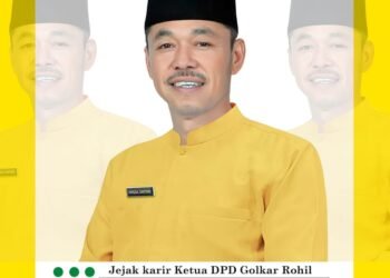 Jejak Karir Ketua DPD Golkar Rohil: Afrizal Sintong 
