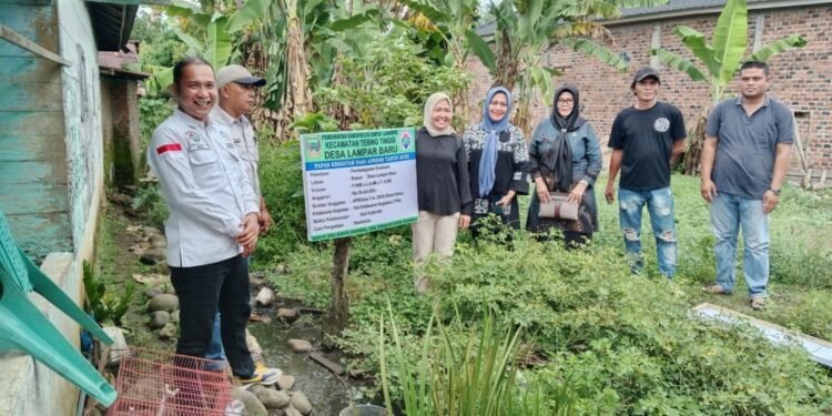 APBN DD Tahap 1, PEM-Des Lampar Baru Bangun Drainase