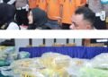 Polres Asahan Ungkap Jaringan Narkotika Antar Provinsi dan Musnahkan Barang Bukti Sabu Seberat 31,5 Kg.