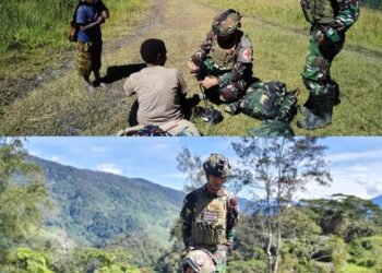 Langkah Kasih Menembus Sunyi: Satgas TNI Sentuh Hati Warga Kumo-Kumo