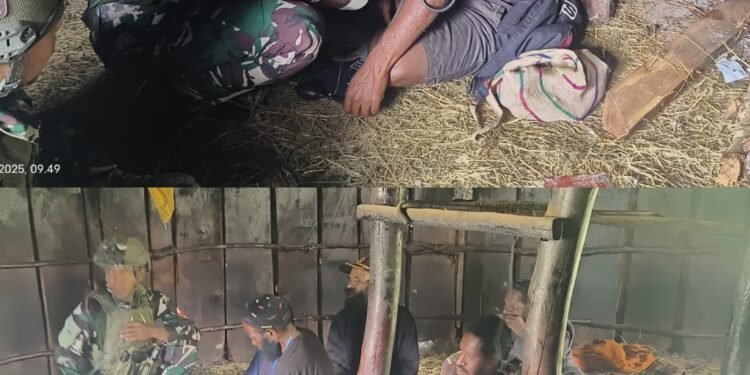 Safari Honai di Gigobak Sentuh Hati Warga,TNI Hadir Membawa Sejuk dan Sehat