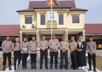 Tim Lemdiklat Polri Teliti Kinerja Lulusan Akpol di Polres Kampar!