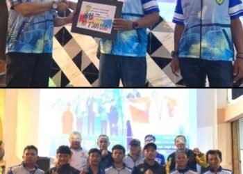 PASI Kota Pontianak Serahkan Dana Pembinaan dan Lepas Atlet ke Kejurnas 2025