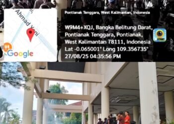 Demo di DPRD Kalbar Ricuh, Mahasiswa Alami Luka-Luka Usai Bentrok dengan Aparat